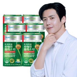 Nutri D Day Premium Lutein Plus 12 (PTP) 6 boxes eye health vitamin / 뉴트리디데이 프리미엄 루테인 플러스12(PTP) 6박스 눈 건강 비타민