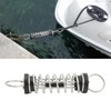 6x300mm Dock Line Mooring Springs 304 Stainless Steel Shock Absorbing