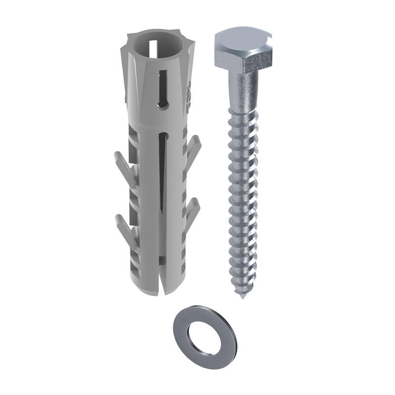 TOX 10 x 50 mm expansion dowels Barracuda screw, dowels