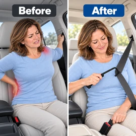 Seat Belt Reacher Tool for Easy Buckling – 9.1-Inch Seatbelt Grabber for Seniors and Everyday Car Travel