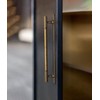 Goo-Ki Antique Brass Zinc Alloy Cabinet Handle with Backplate -
