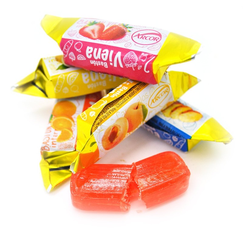 Arcor Premium Hard Candy | Vienna Assorted Fruits Filled Candies