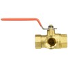 SANEI V630-13 Switchable Ball Valve, T-Type, Water Flow Switchable, Nominal