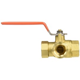 SANEI V630-13 Switchable Ball Valve, T-Type, Water Flow Switchable, Nominal 13