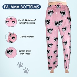 Pet Lover Pajama Pants – New Cotton Blend - All Season - Comfort Fit Lounge Pants for Women and Men - 27 Breeds Available, Shih Tzu, Medium
