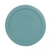 Pyrex 7201-PC 4 Cup Round Plastic Turquoise Replacement Lid for