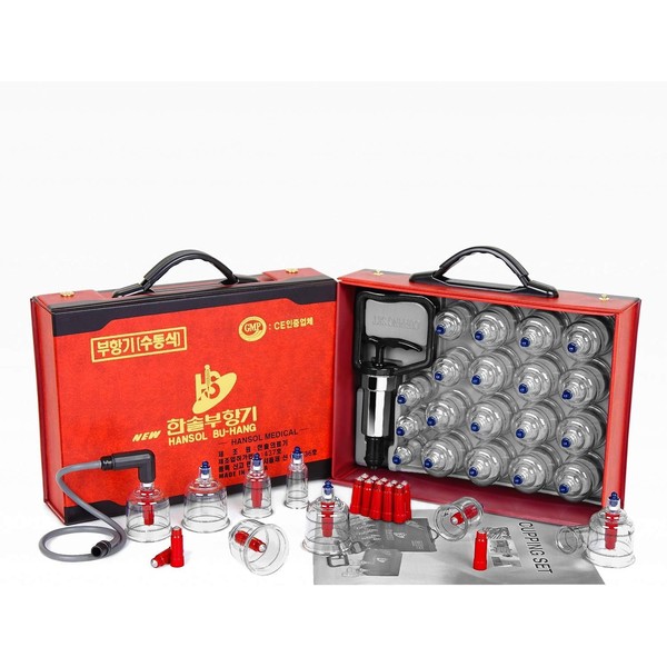 LENITH Professional Cupping Set Cupping Kit Equipment Set 19 Cups