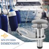 Marine Stainless Steel Quick Release Fender Holder, Easy Pop Up