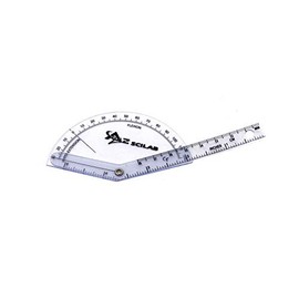 A2ZSCILAB Plastic 6" Finger Goniometer ISOM Physical Therapy Angle Protractor Ruler