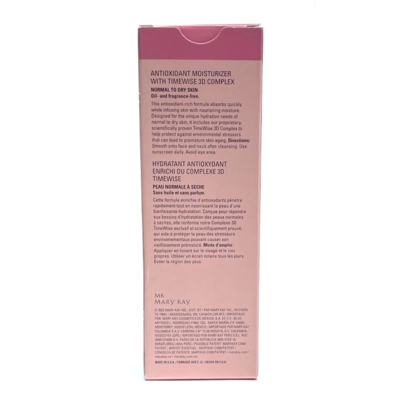 Mary Kay Daily Moisturizer – 3D Complex – Antioxidant Support