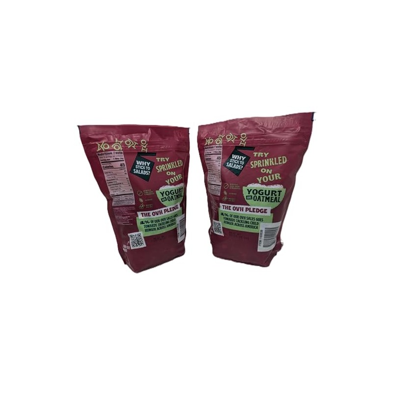 Glazed Pecans Salad Toppers (2-Pack) - 24oz Large Resealable Bags