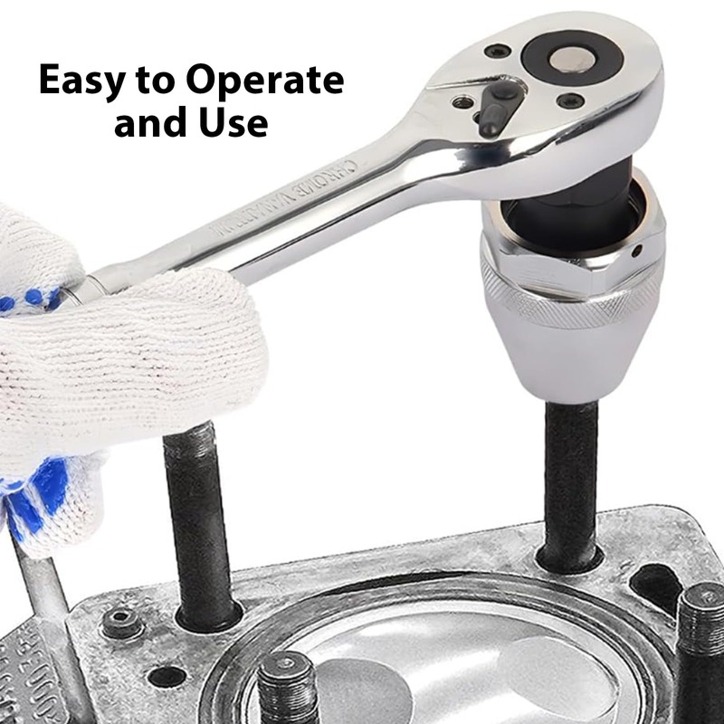 Wjelet 3/8" Drive Broken Stud Remover, Heavy Duty Stud Extraction