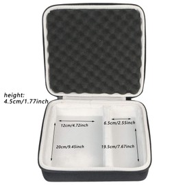 Khanka Case Schutzhülle Tasche Für Seagate Backup Plus Hub 3 4 6 8 10 TB Externe Desktop Festplatte 3,5 Zoll. (Für Backup Plus HUB, Für 3 4 6 8 10TB)