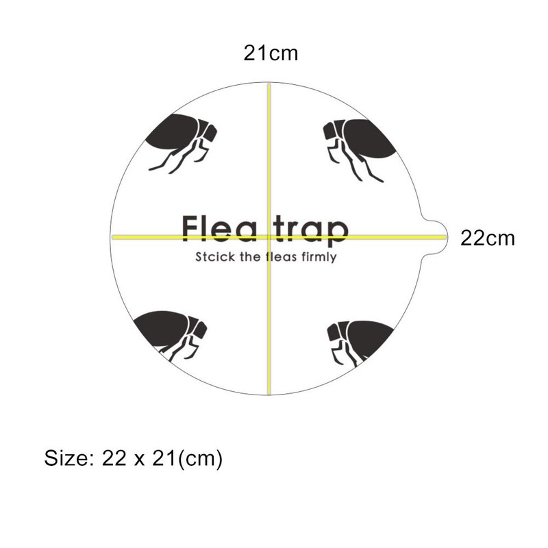 Flea Trap Refills 10 Packs, Flea Trap for Inside Your