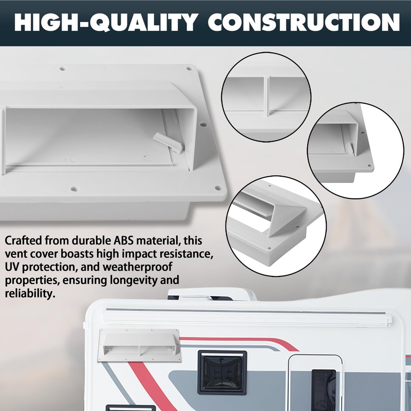 TonGass RV Range Hood Vent Cover for Camper, RV Exhaust