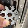 20 in 1 Snowflake Multi Tool,Cool Christmas Stocking Stuffer, Durable
