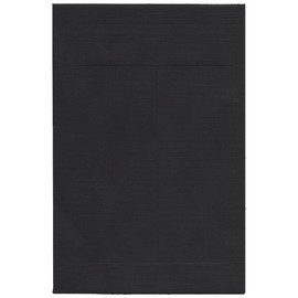 JAM PAPER 6 x 9 Open End Catalog Envelopes - Black - 50/Pack