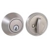 Defiant Single Cylinder Satin Nickel Deadbolt US15