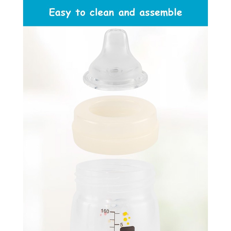 Sippy Cup Nipples for Mam Baby Bottles, Soft 100% Silicone