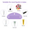 6 Pcs Toothpaste Squeezer Set, Plastic Toothpaste Saver, Hanging Toothpaste
