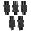 5 Pcs IEC320 C6 to IEC320 C5 Power Adapter Computer