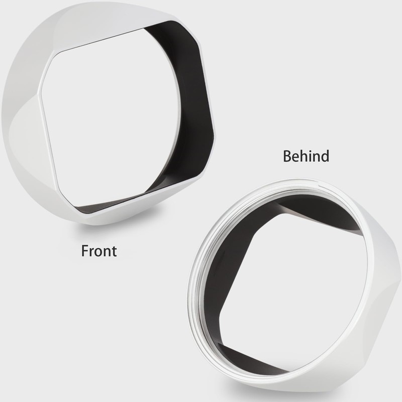 Haoge Metal Square Lens Hood for Leica q3 Q2 Q