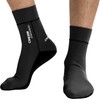 Cressi Ultra Stretch Neoprene Socks 1.5mm Unisex Adults Double Lined