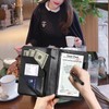 Server Books for Waitress,PU Leather Waiter Book Server Wallet with