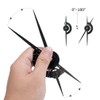 HOTWE Eyebrow Golden Ratio Caliper, Eyebrow Marking Ruler, Double Scale