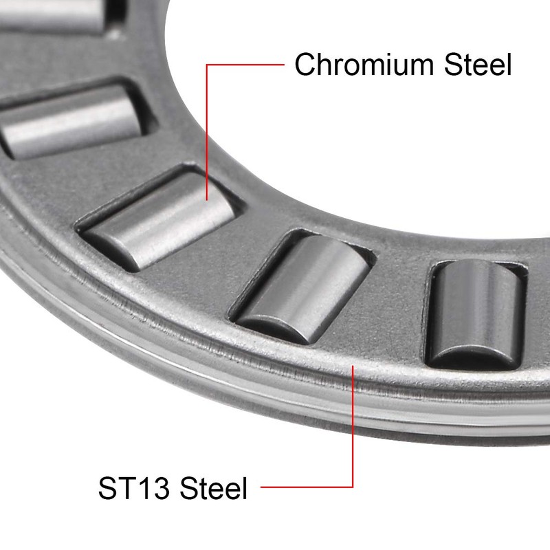 uxcell NTA815 Thrust Needle Roller Bearings 1/2" Bore 15/16" OD