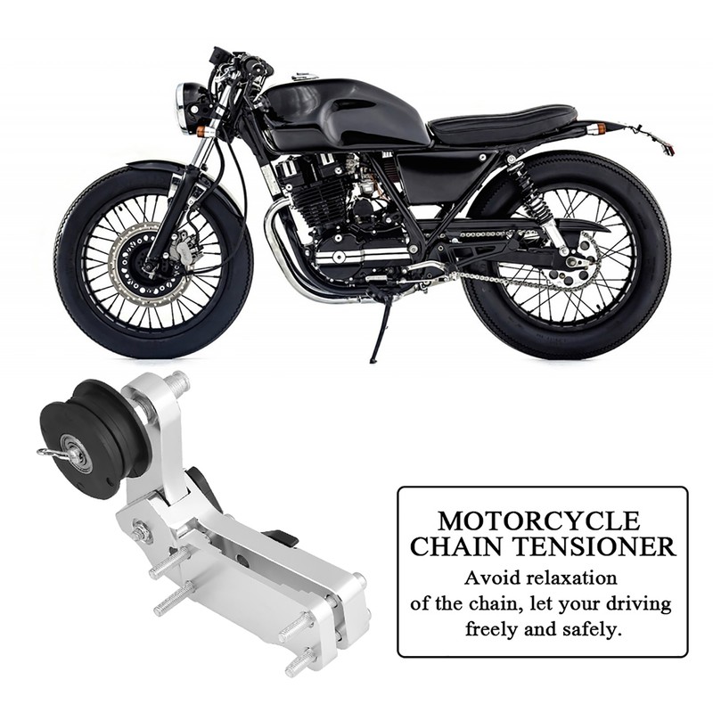Motorcycle Adjuster Chain Tensioner Roller CNC Aluminium Alloy Universal Tool