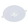 Knightsbridge Emergency Downlight, 3 W, Green,70-130mm