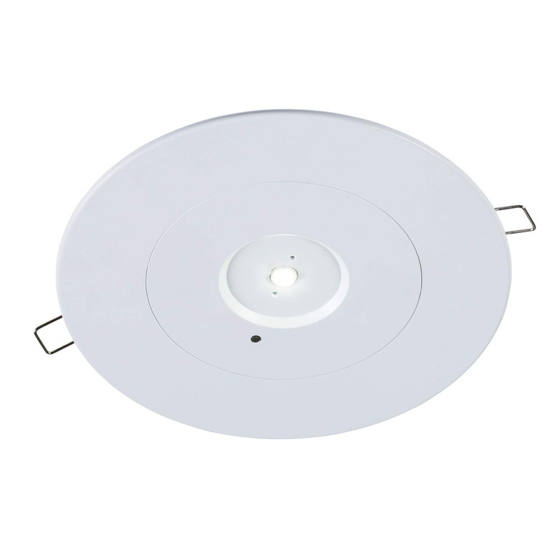 Knightsbridge Emergency Downlight, 3 W, Green,70-130mm