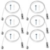 ECSiNG 10 Sets Lighting Suspension Kit Ceiling Hanging Wire Cable