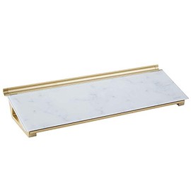 Quartet Glass Desktop Computer Pad, 18" x 6", Whiteboard, Dry Erase Surface, Marble Surface (GDP186M)