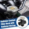 QUARKZMAN Radiator Coolant Filler Neck with Fill Cap for Dodg