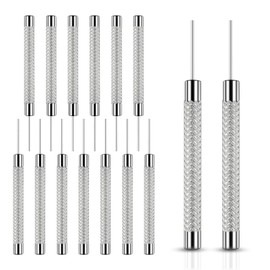 COMNICO SIM Card Removal Pin, 15 Pcs SIM Card Tray Eject Removal Tool Watch Chain Link Remover Pin Tools Smartphone Ejector Pins Needle Remover for All Models Cell Phone Ejector Opener