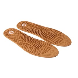 Revs Reflexology Massage Insoles Beige UK 9-11/ EU 43-45/ US 43-46
