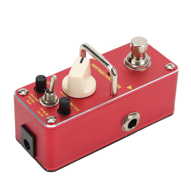 Simulator Effect Pedal Tube True Bypass Distortion Tone Amplifier Guitar