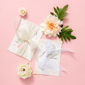 CHUQING Gift Ribbon Pink, Ribbon Wide Wedding Chiffon Ribbon Shiny Decorative Ribbon for Gift Wrapping Bows Hair Bows Bouquets