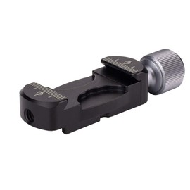 Universal Aluminum Arca Swiss Clamp with Hot Shoe Mount Adapter and 1/4" Screw for Professional Camera L Bracket Quick Release L Plate