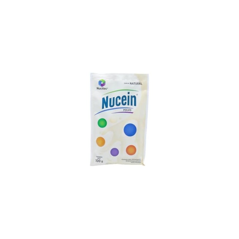 Pack de 7 Sobres Nucein Polvo 100 g Sabor Natural