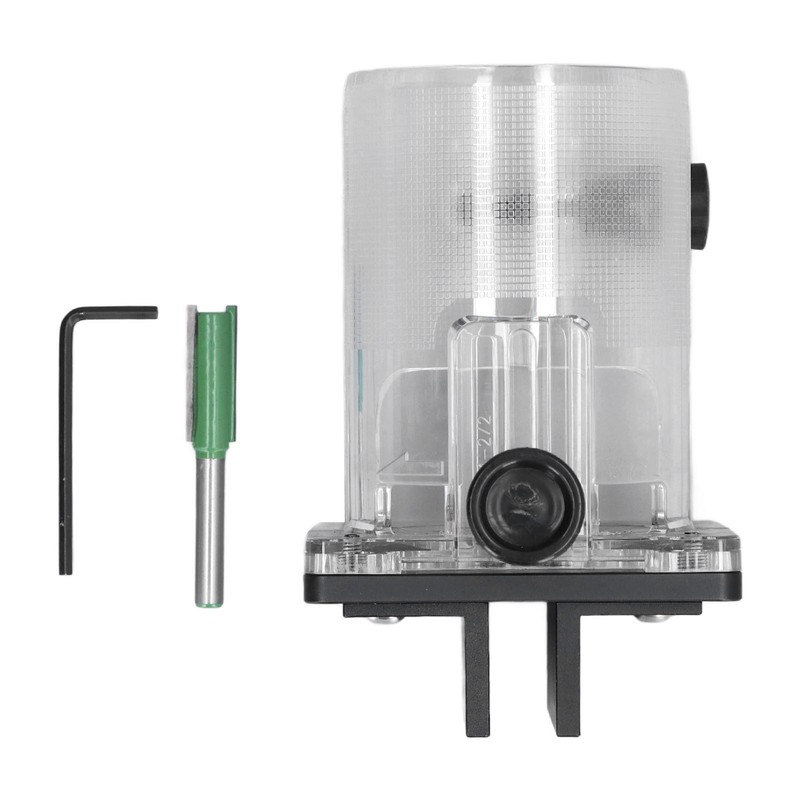 Handheld Router Bracket Electric Trimmer Connector Base for Wood Slotting