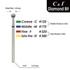 C & I Diamond Nail Drill, Ball Shape Head E-File,