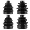 Caltric 2 Front Axle Outer And Inner CV Boot Kit