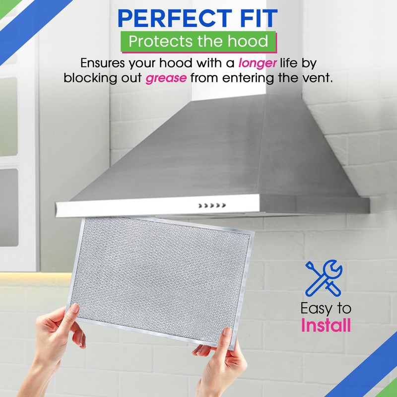 Bagean Stove Hood Vent Filter 11.81"x17.32" BPS1FA36 Compatible with Broan