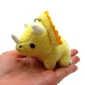 Jurassic Dinosaur Keychain Triceratops