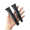 3PCS 40ML/1.3OZ Black Airless Pump Bottles Refillable Travel Cosmetic Tube