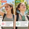 Portable Wearable Fan for Outdoor Use – 3-Speed Rechargeable Cooling
