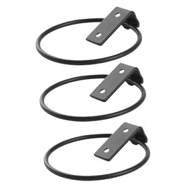 Parliky 3pcs Wall Mounted Planter Bracket Set Metal Iron Flowerpot Holder Durable Wall Flowerpot Stand for Use Easy to Install with Screws